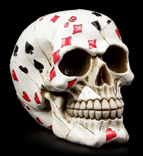 Totenkopf poker skull - skull,