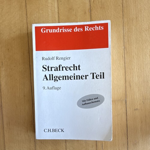 Rudolf rengier strafrecht - rudolf,