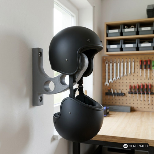 Motorradhelm wand halterung - motorradhelm,