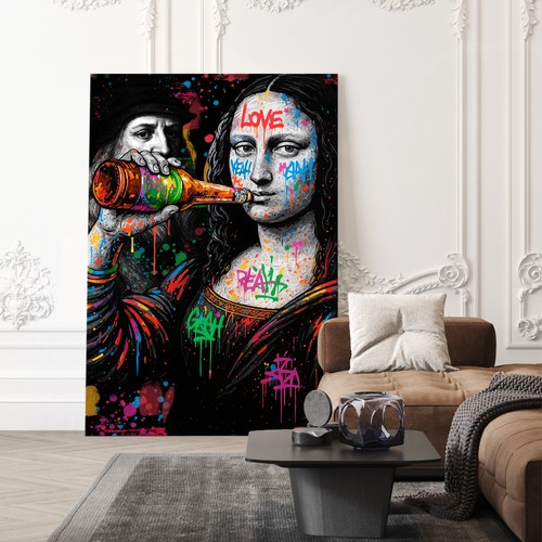 Mona lisa und leonardo - lisa, da