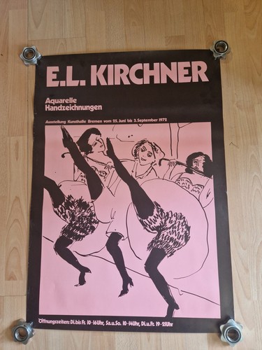 Ernst ludwig kirchner plakat - ernst,
