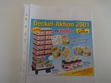 Ferrero Werbeartikel 2001 " Nutella " The Simpons - Deckel-Aktion - Art-Nr.4093