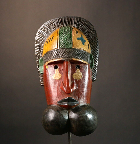 Afrikanische maske baule goli - baule,