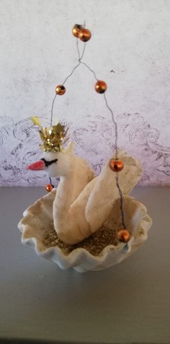 Wattefigur schwan - wattefigur,