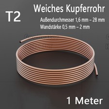 Kupferrohr Ring weich Ø 1,6