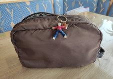Tasche, Kulturbeutel, braun, 5