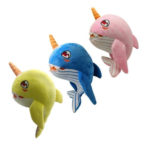 Musical cotton narwhal plüsch - musical,