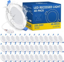 40x LED Einbauleuchten für