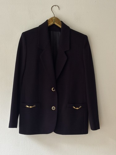 Blazer marineblau vintage - marineblau,