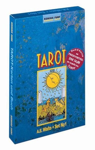 Waite set buch tarot - no., "tarot
