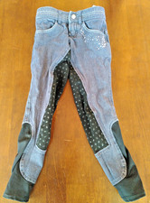 Kinderreithose von Gatos (Größe 128, Jeansstoff, gebraucht)