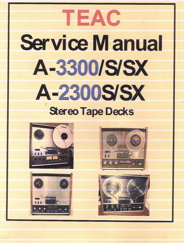 Teac 3300 a2300 sx - teac,