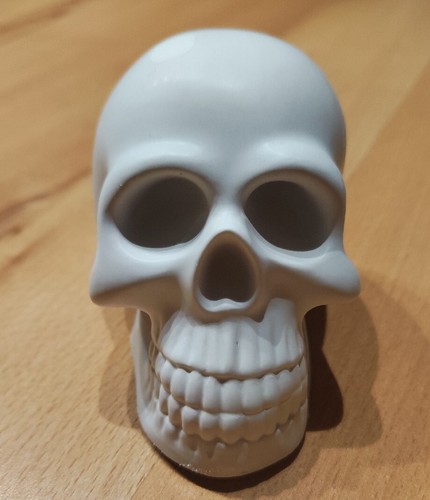 Deko totenkopf aus gips neu - aus,