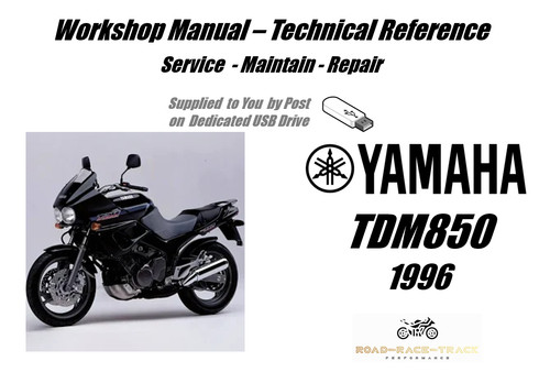 Yamaha tdm850 tdm 850 service - yamaha,