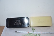 Alte Blechdose schwarz PFAFF Nähmaschinen + meister blechdose