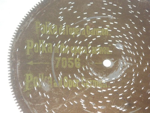 Polka carmen 5cm platte - 19,5cm,