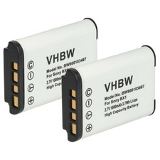 2x Akku für Sony ZV-1F ZV-1 HDR-PJ440 1000mAh 3,6V