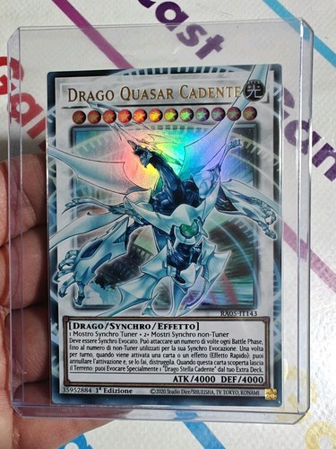 Fallender quasar - yu-gi-oh,