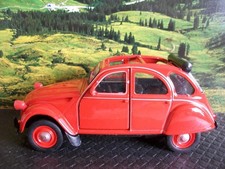 Modellauto citroen cv rot - citroen,