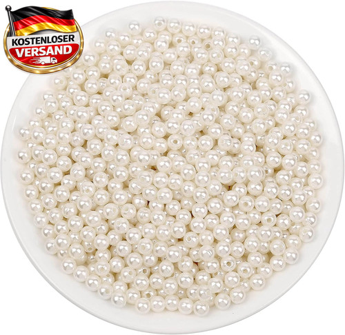 Kunstperlen 8mm set 800 stück - set,