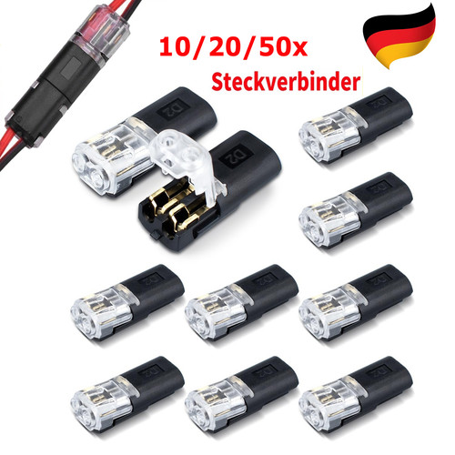 100x steckverbindung kfz - steckverbindung,