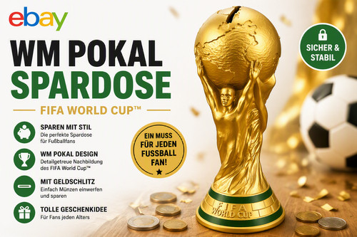 Pokal spardose - wm,