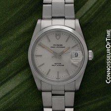 1991 TUDOR (Rolex) Prince Oysterdate Vintage Ss Herren Armbanduhr - Original