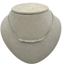 Vintage1974 DIOR Kristall Kette/Choker/Schmuck 10g/38-43cm. Sehr guter Zustand.