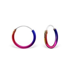 Top regenbogen creolen - regenbogen,