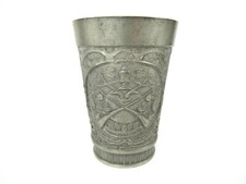 Schwerer Zinnbecher WAIDMANNS