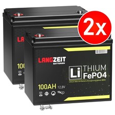 LiFePO4 100Ah 24V / 200Ah 12V