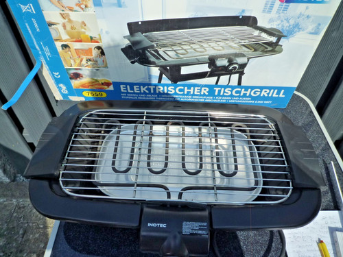 Inotec elektrischer tischgrill - elektrischer,