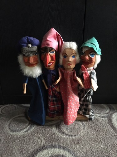 Handpuppen holzkopf - handpuppen,