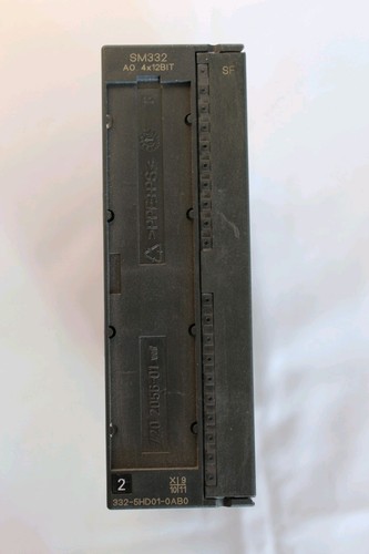 Siemens sm332 4ao - sm332, 12bit