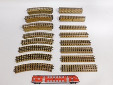 35x Märklin H0 00 AC Gleisstück M-Gleis Vorkrieg für 3600 800 #DU263-3