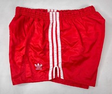 adidas shorts Glanz 80`s Nylon D8 (XL)  Sporthose West Germany vintage sprinter