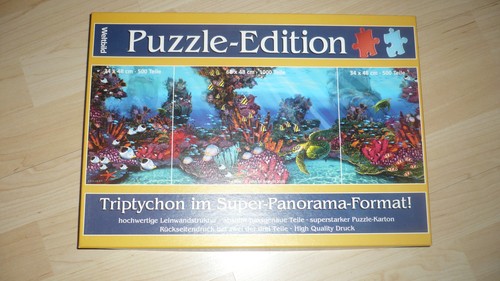 Triptychon puzzle the reef - puzzle, reef"