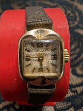 Mechanische Damen Armbanduhr Selten Vergoldet Antik Sammler