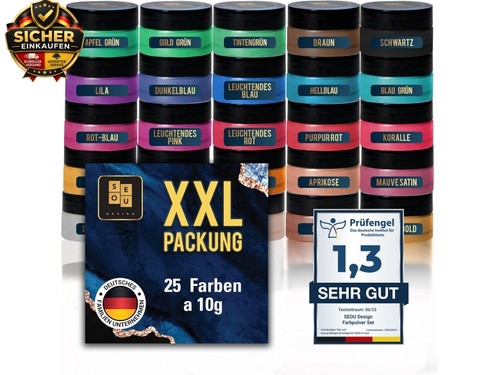 Epoxidharz farbe set xxl - -,