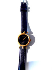 Damen- Armbanduhr-  Gucci- Leder- Armband und Batterie neu !