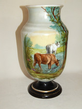 Grosse Vase um 1900 Milchglas