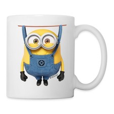 Minions Bob An Der Wäscheleine Despicable Me Tasse, One size, Weiß
