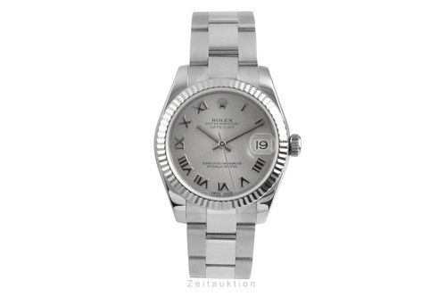Rolex datejust silver dial - silver,