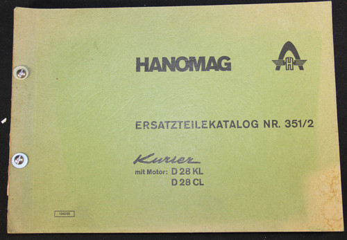 Ersatzteilkatalog hanomag - ersatzteilkatalog,