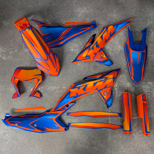 Grafik plastik ktm exc - grafik,