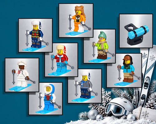 Lego figuren skifahrer - lego®,
