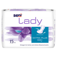 Seni Lady Extra Plus Inkontinenzeinlagen 15 Stück / 20 x 15 Stück / 300 Stück