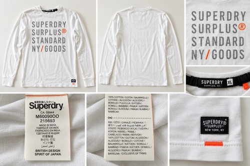 Langarmshirt herren superdry - langarmshirt,