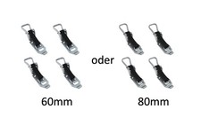 4 Verschlusslager 60mm o. 80mm Schaufelhalter Spatenhalter Axthalter Besenhalter
