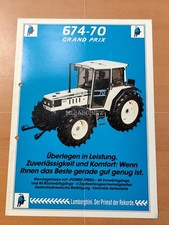 Lamborghini 674-70 Prospekt traktor tractor brochure 51